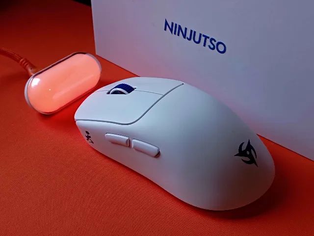Mouse Ninjutso Ten Air 8K White - Periféricos e Acessórios de