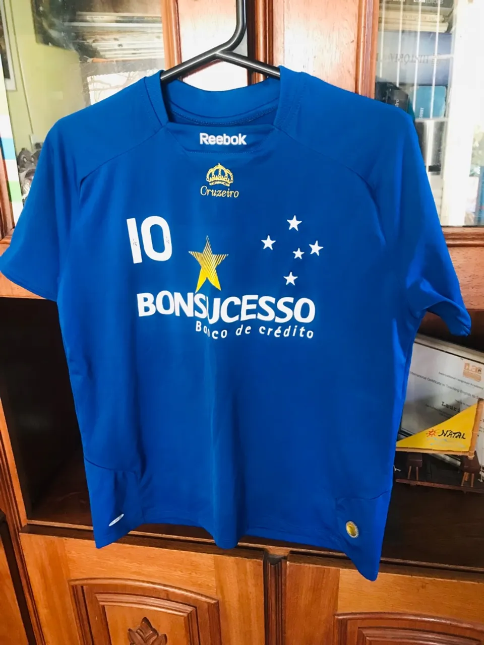 Camisa retrô Cruzeiro E.c 2009 Infantil G
