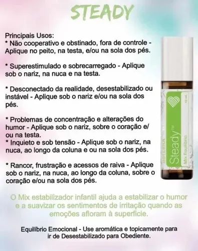 Óleo Steady DoTerra 10ml - Foto 3
