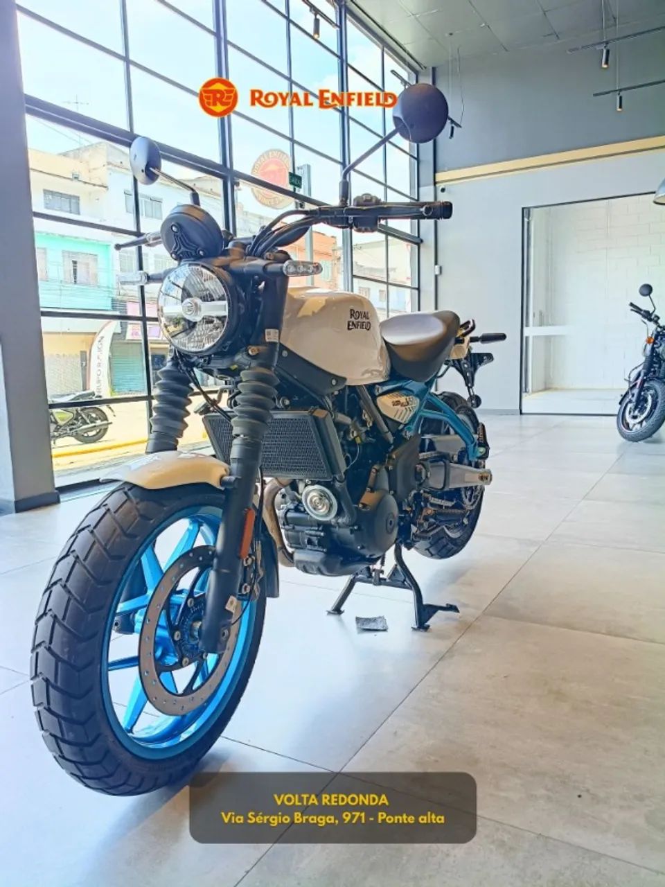 LEONI - R.E. GUERRILLA 450 - BRAVA BLUE - Foto 3