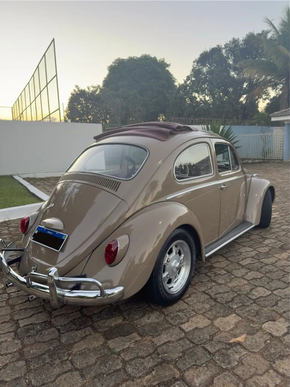 Fusca 1300 1967 - Placa preta