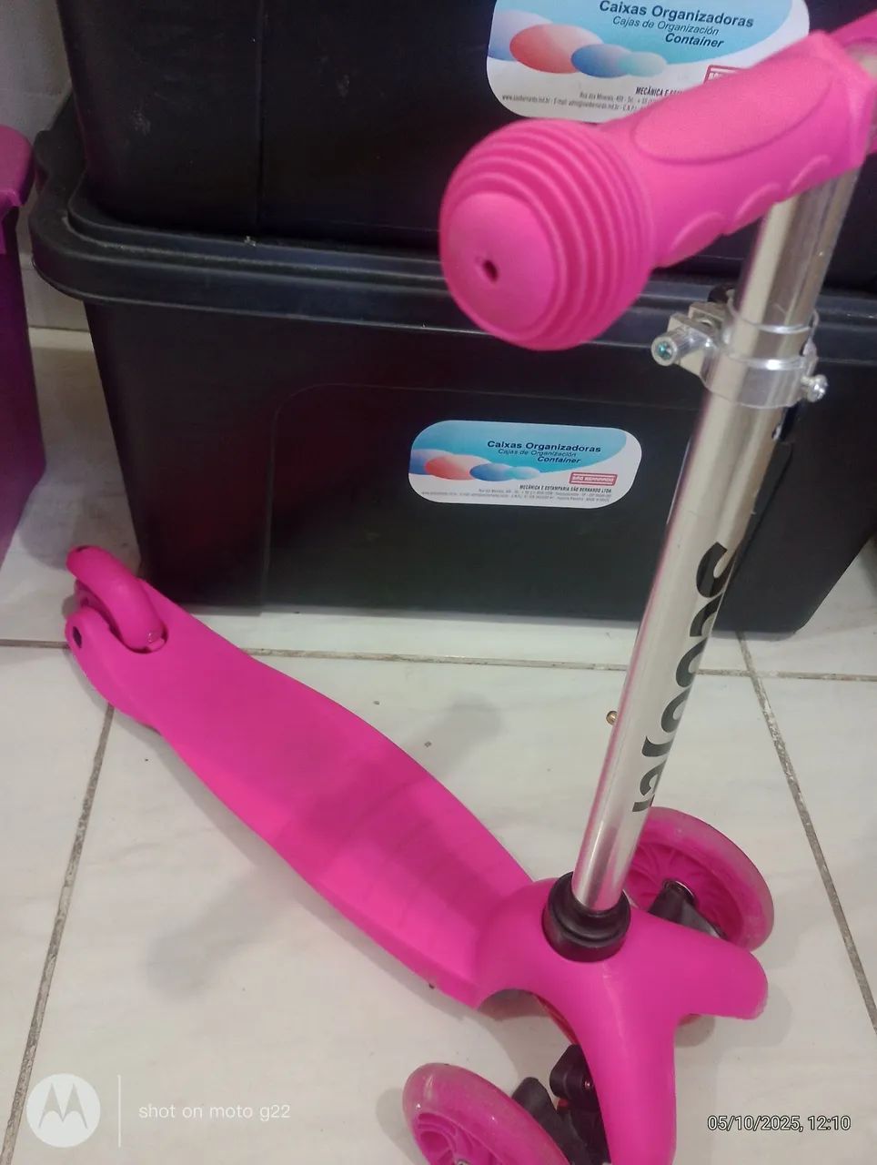 Patinete Infantil Rosa 