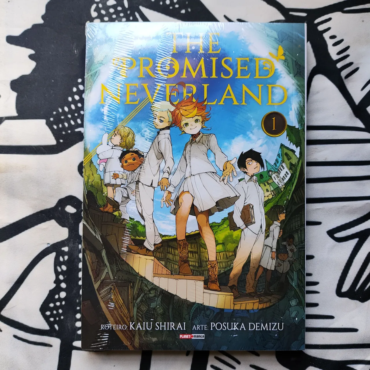 The Promised Neverland Mangá vol 1 Primeira impressão