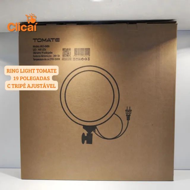 RING LIGHT TOMATE - 19 POLEGADAS (MLG-048A)