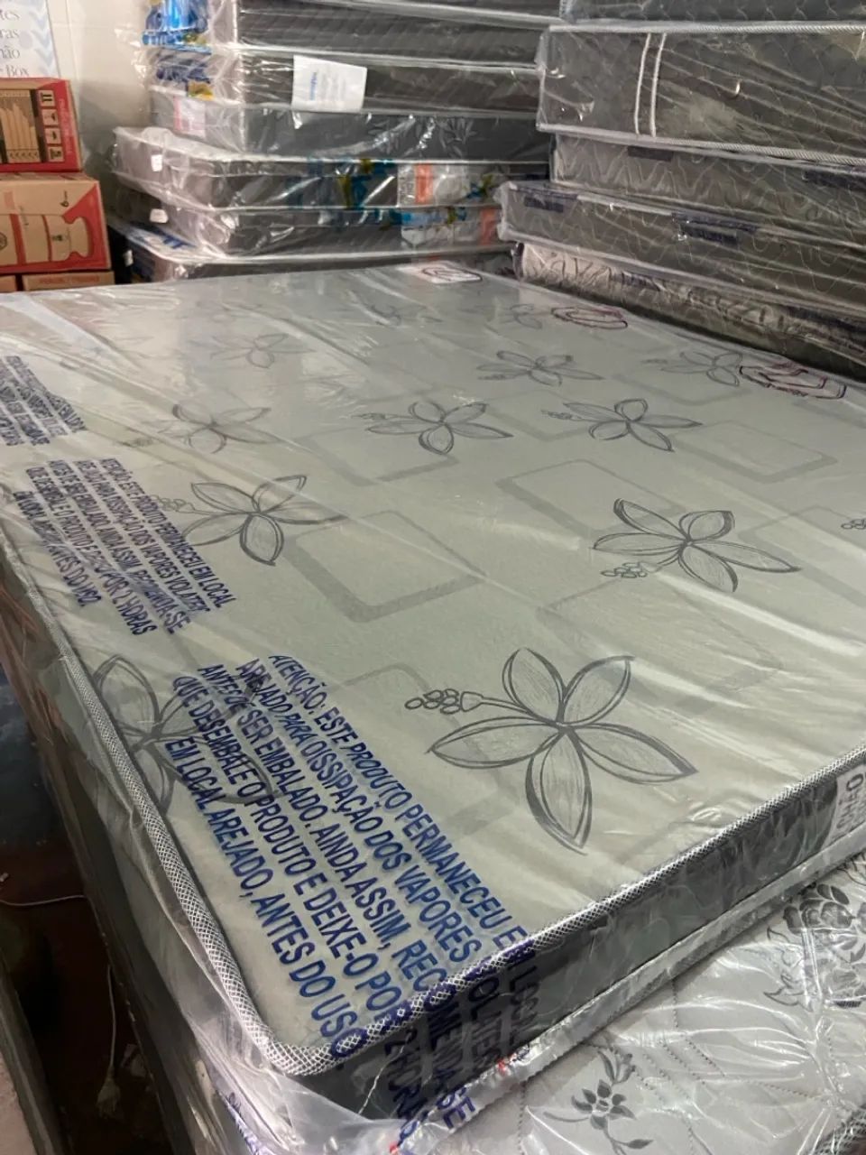 Colchão de Casal Novo , Densidade 20 com certificação Inmetro! - Foto 3