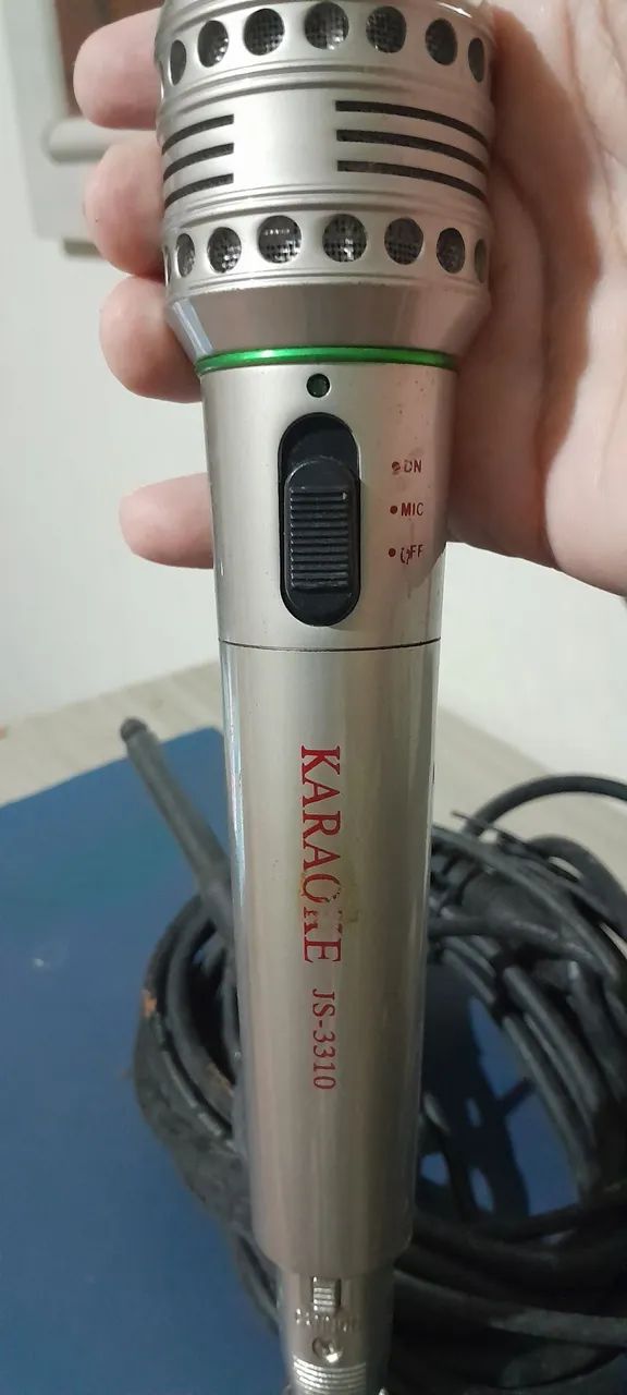 Microfone Karaokê JS-3310 - Super Professional - Foto 3