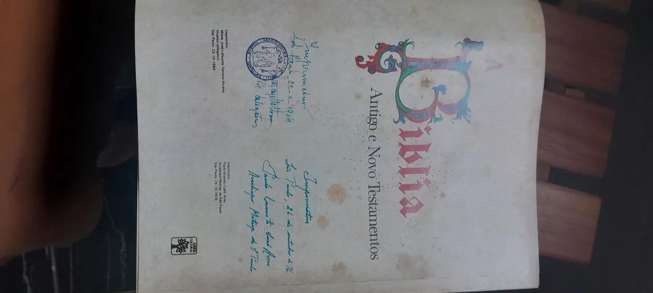 Biblia ilustrada católica de luxo todos os volumes  - Foto 4