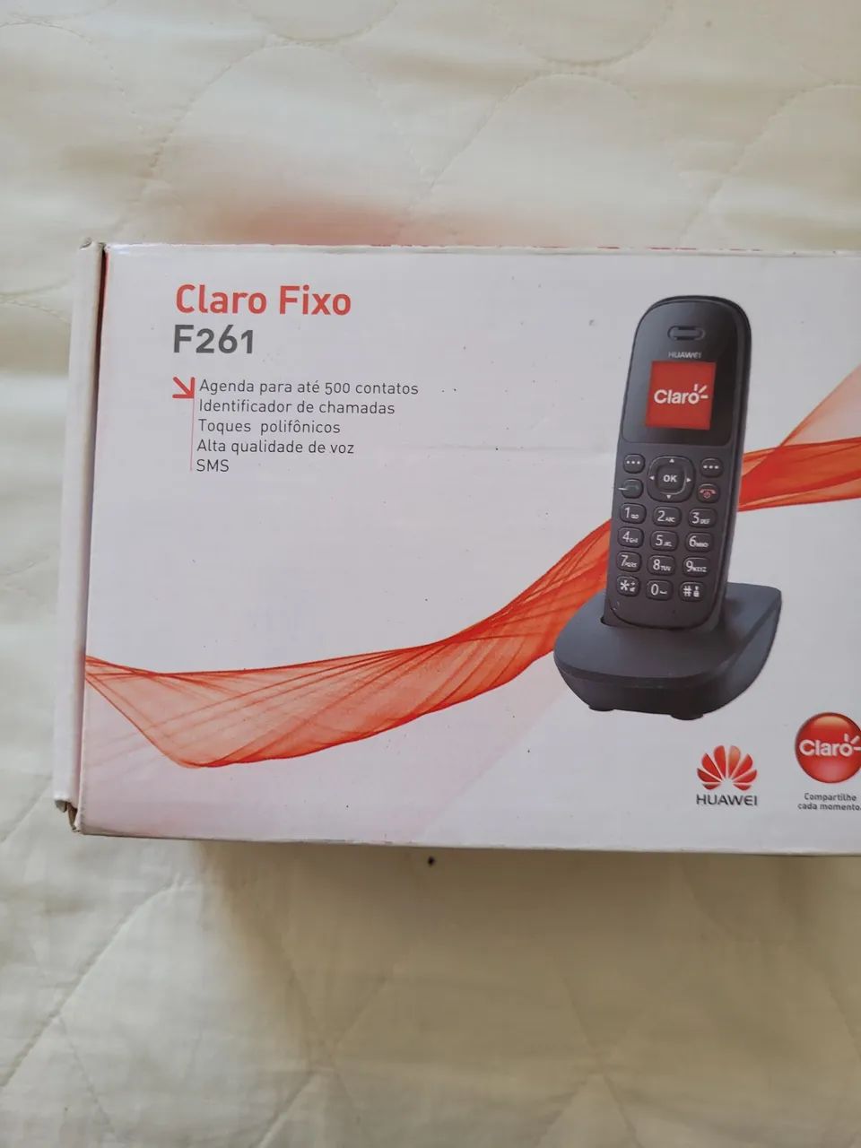 Telefone Fixo Claro F261 - Novo