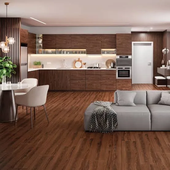 Piso Vinilico Eucafloor Las Vegas 65 m2 + Balde de Cola