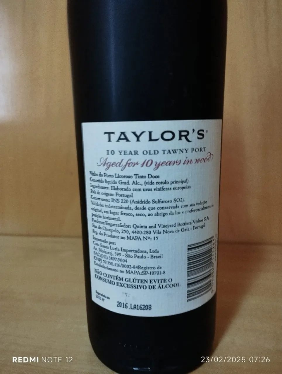 Vinho do Porto Taylor´s 10 - Foto 2