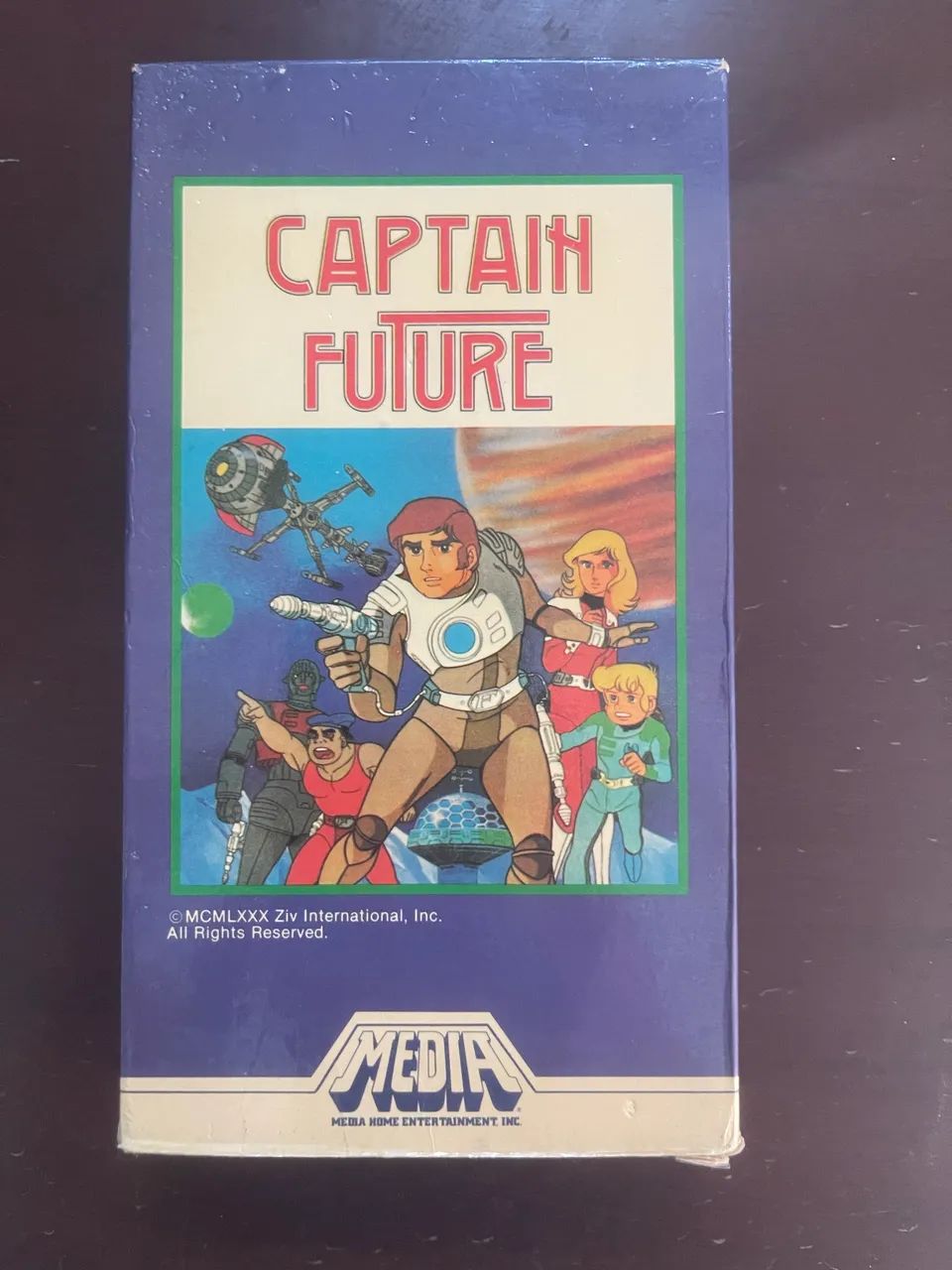 Fita VHS Captain Future 