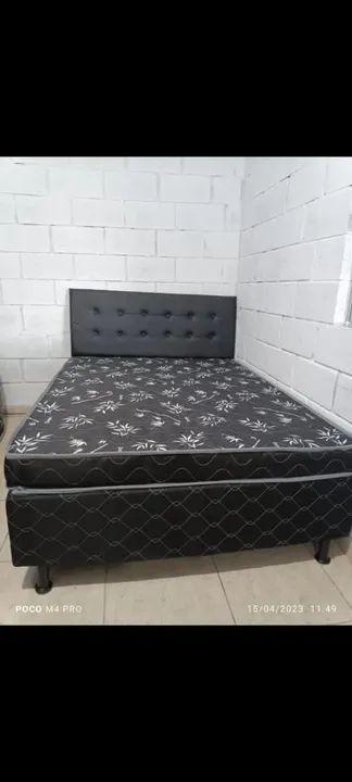 Cama Box Casal nova de fábrica FRETE GRÁTIS 