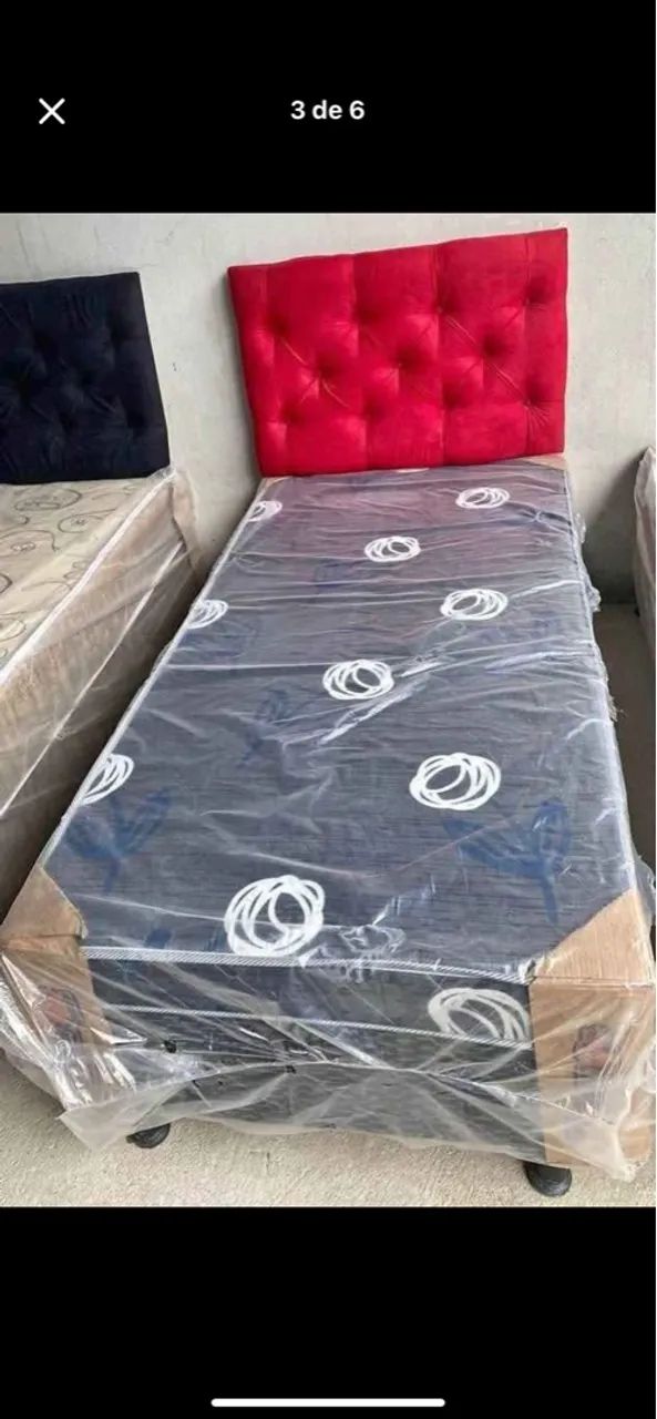 Cama box solteiro 5cm Conforto e Qualidade direto da fábrica  - Foto 2
