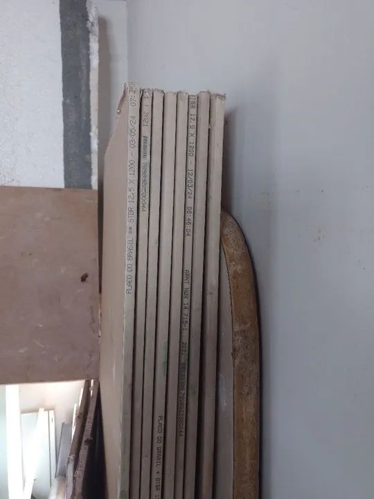 Placas de drywall 1.20×1.80