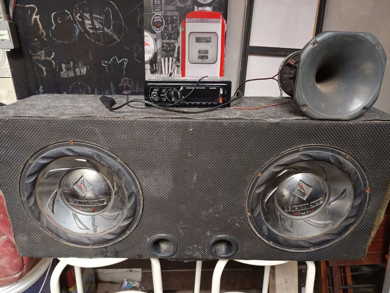 Auto falantes Bomber Subwoofer 12p
