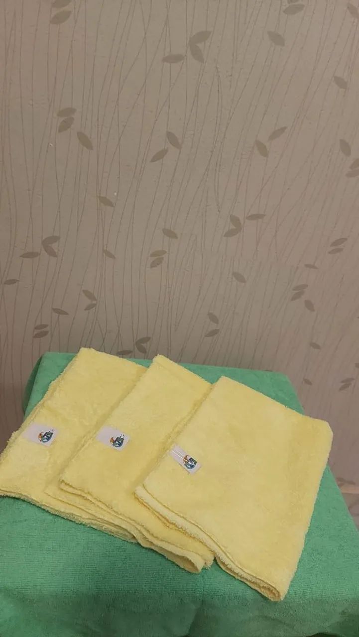 Pano de Micro fibra Verde ou Amarelo - Foto 5
