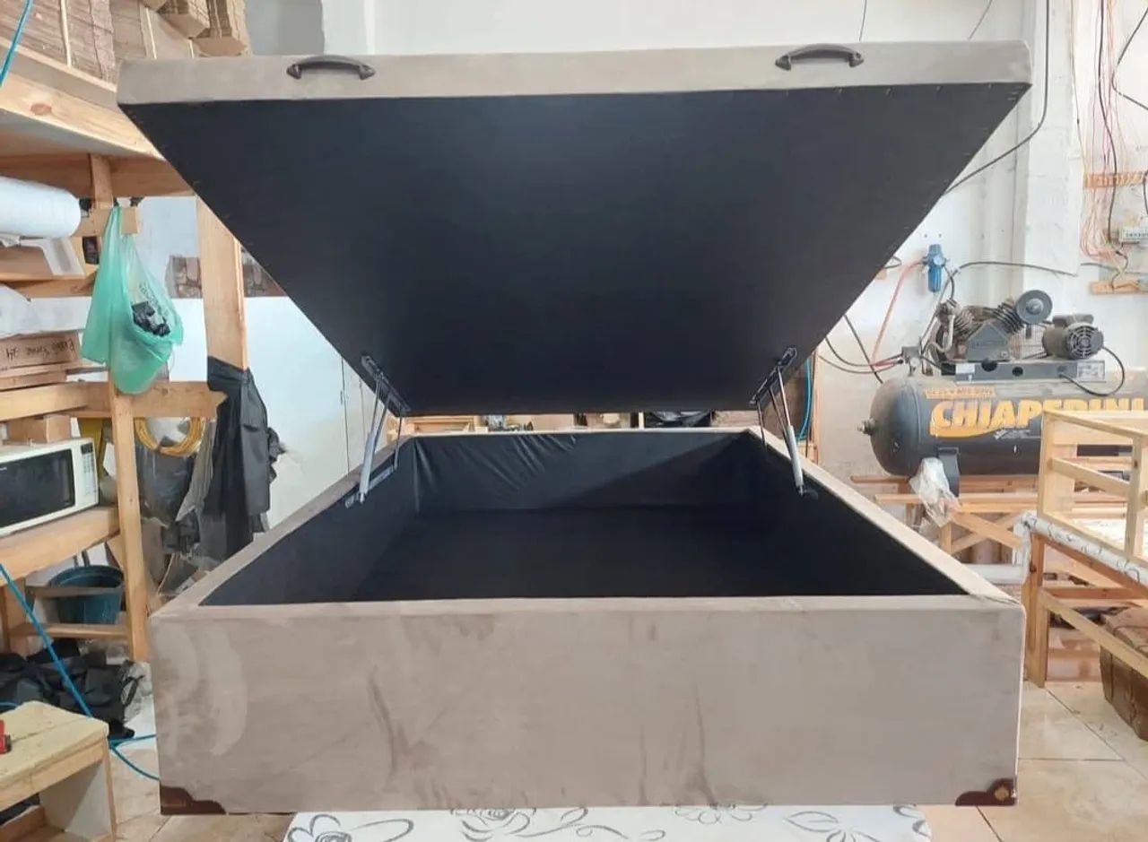 Oportunidade de mercado Cama Box Baú Casal  - Foto 4