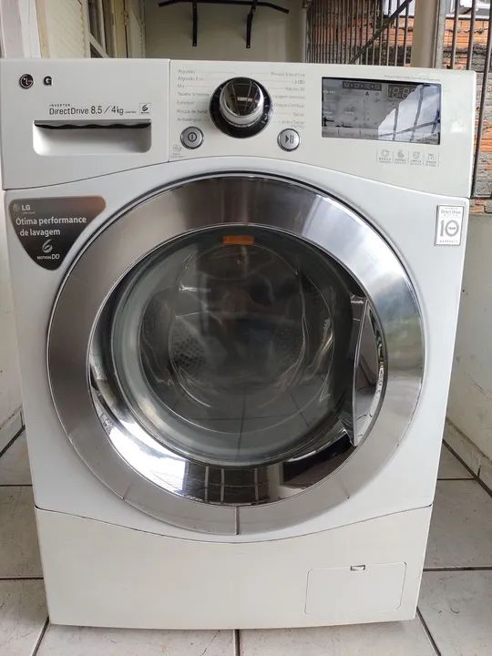 Lava e seca LG 8 5kg funcionando perfeitamente faço pronta entrega ?