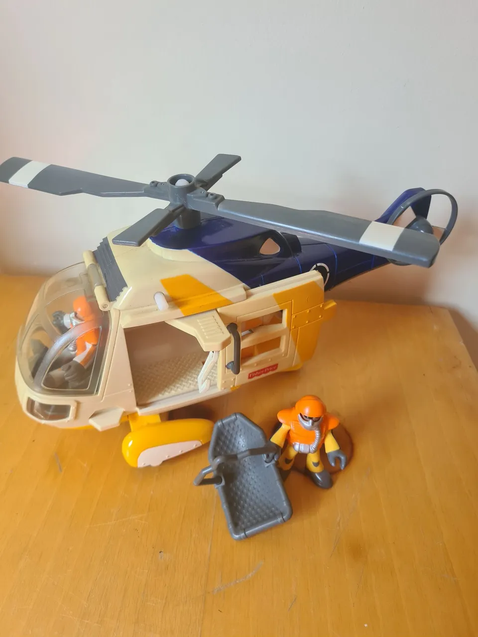 Helicóptero de Resgate Fisher Price