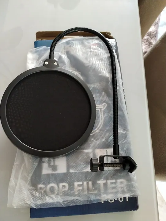 Filtro Anti-Pop para Microfone