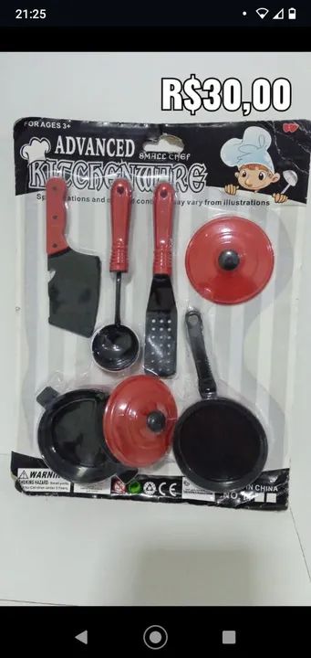 Conjunto de Brinquedos de Cozinha para Crianças