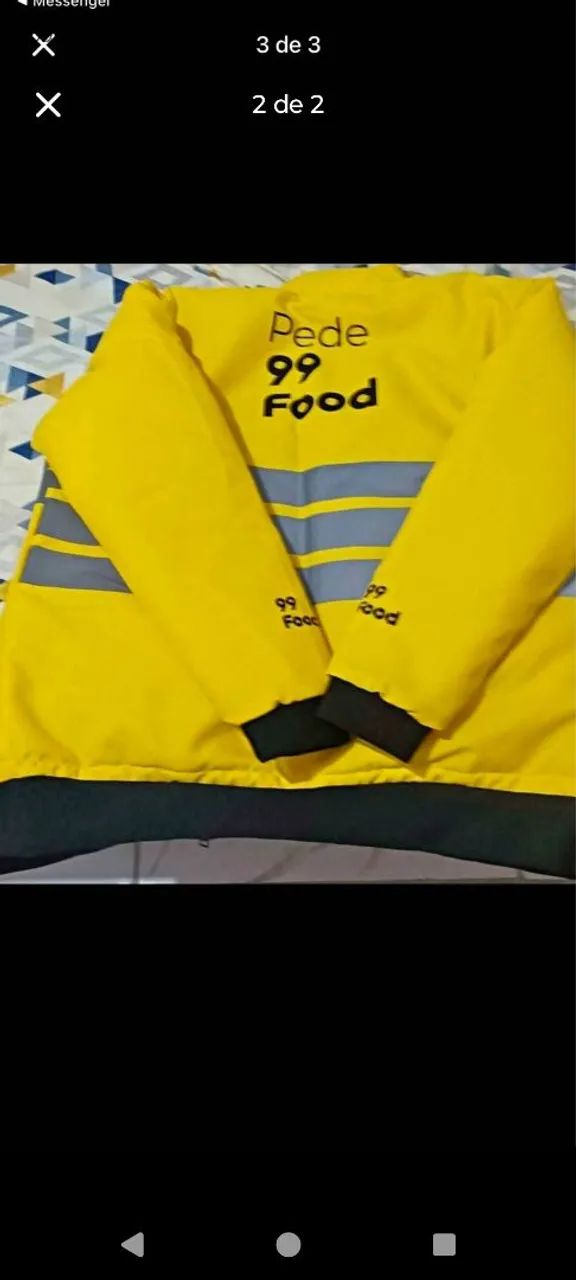 Jaqueta da 99 food novinha !!