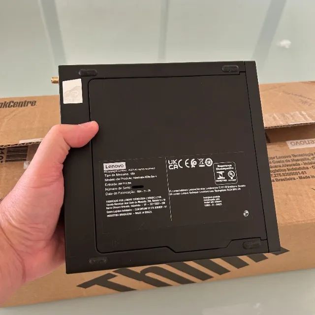 Mini PC Desktop Tiny ThinkCentre Lenovo Intel i3-13100T 16GB 256GB Win11 - Foto 4