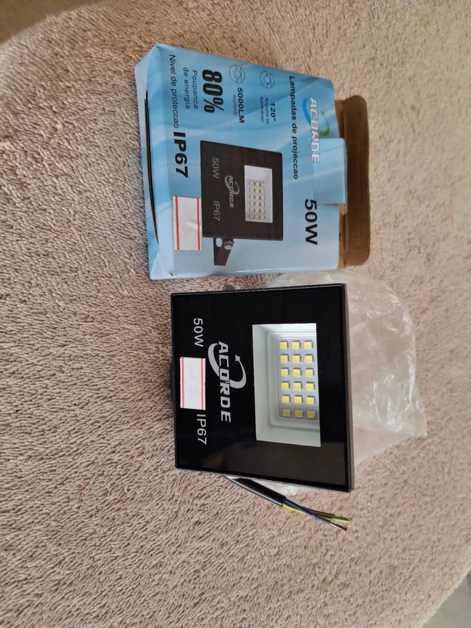 Refletor de Led,110volts novo.  - Foto 2