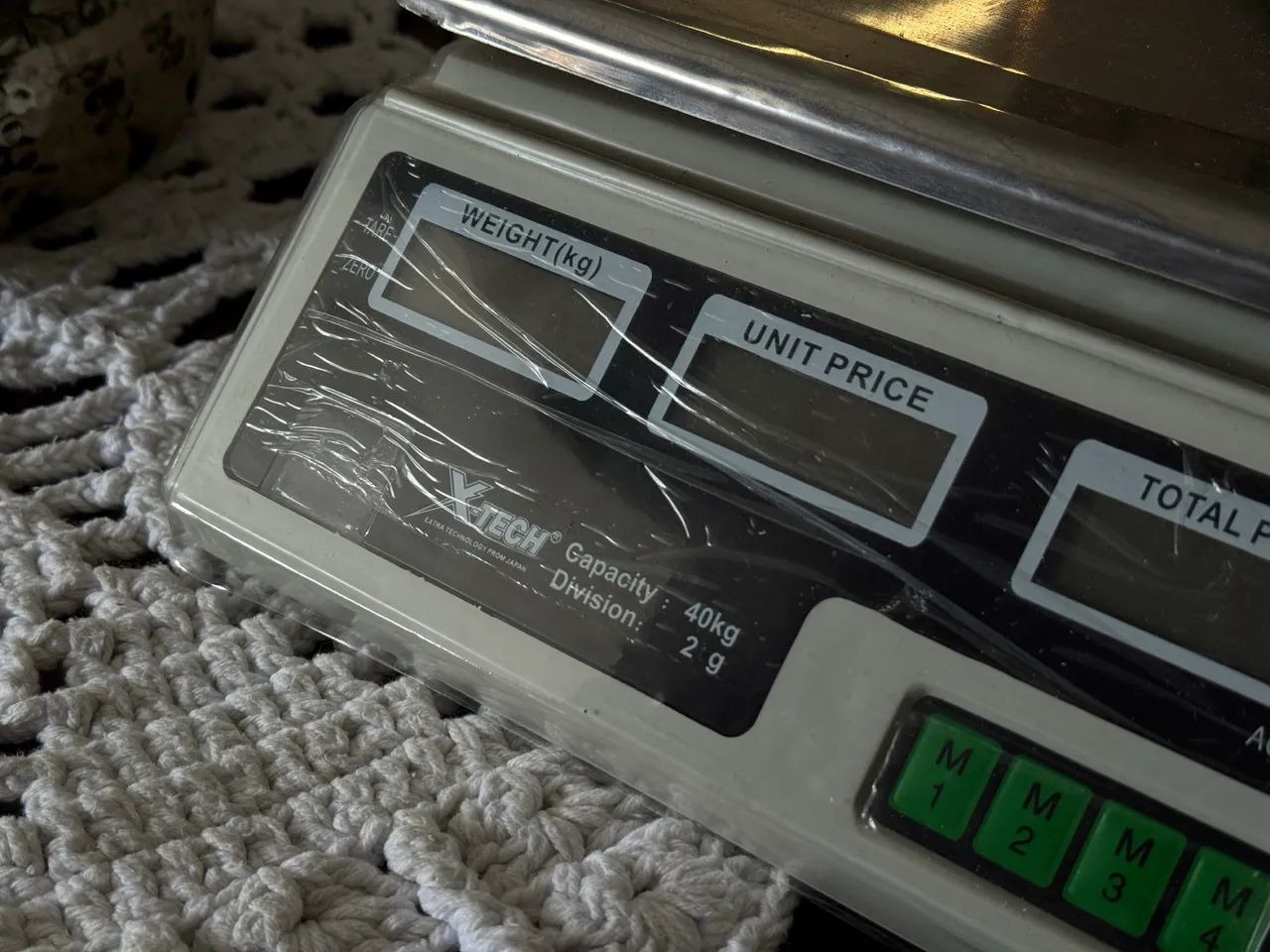 Balança Digital Xtech - Nova (Nunca Usada) - Até 40kg - Foto 4