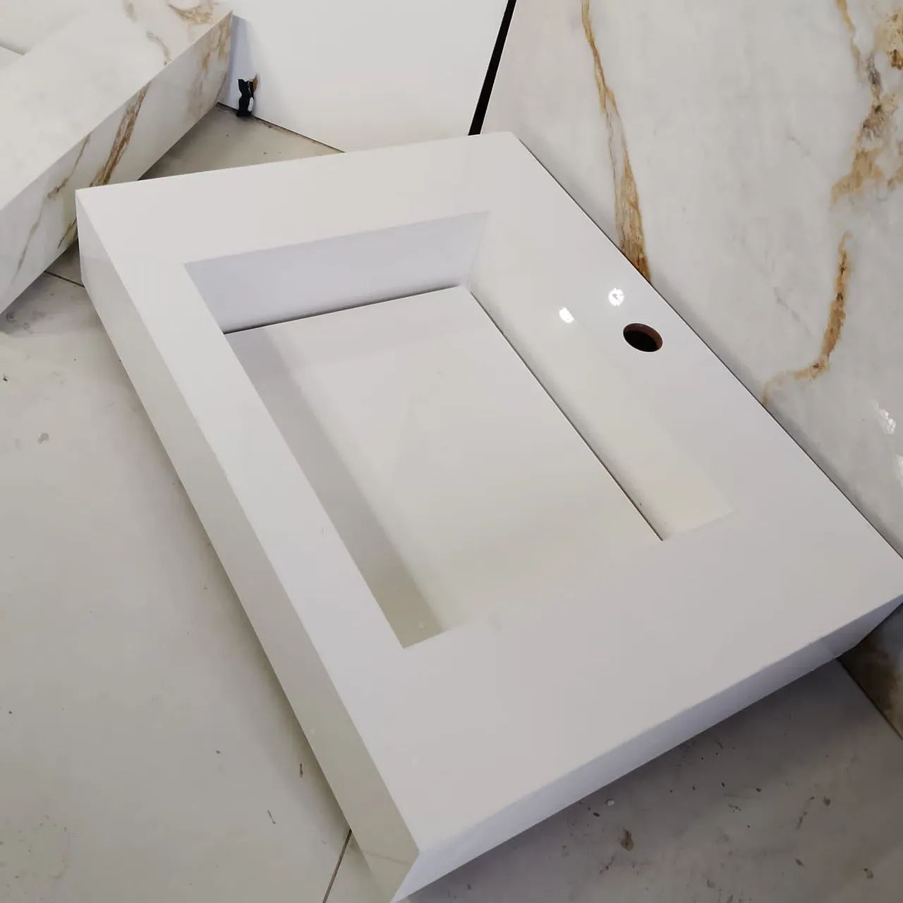 Bancada de porcelanato 