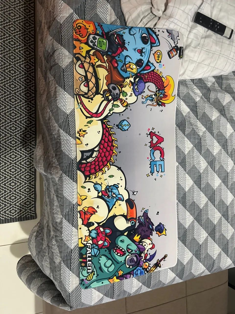 mousepad gamer fallen ace 90x40 - Foto 2