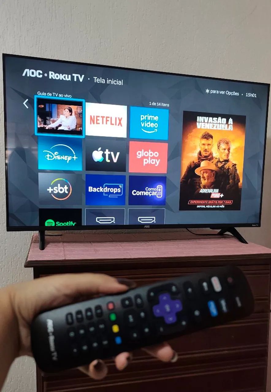 SMART TV 43 " 2 MESES DE USO - Foto 4