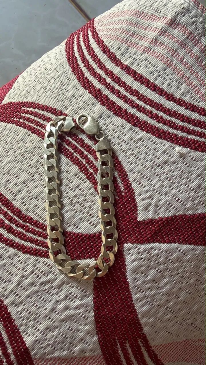 Pulseira de prata 925 - Foto 2