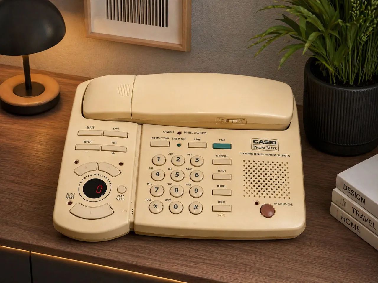 Secretária Eletrônica Casio TC 540