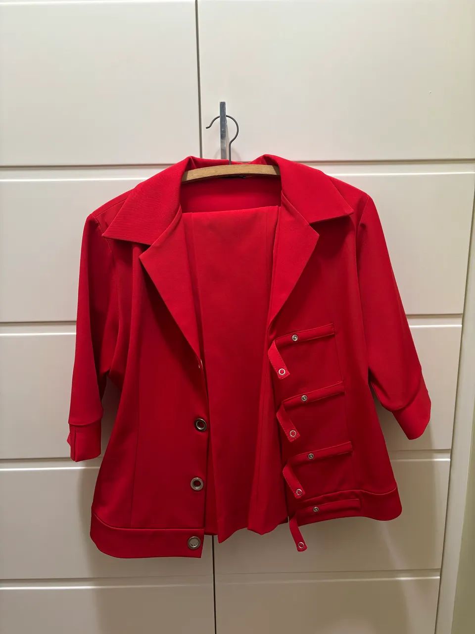 Conjunto Vermelho Feminino 