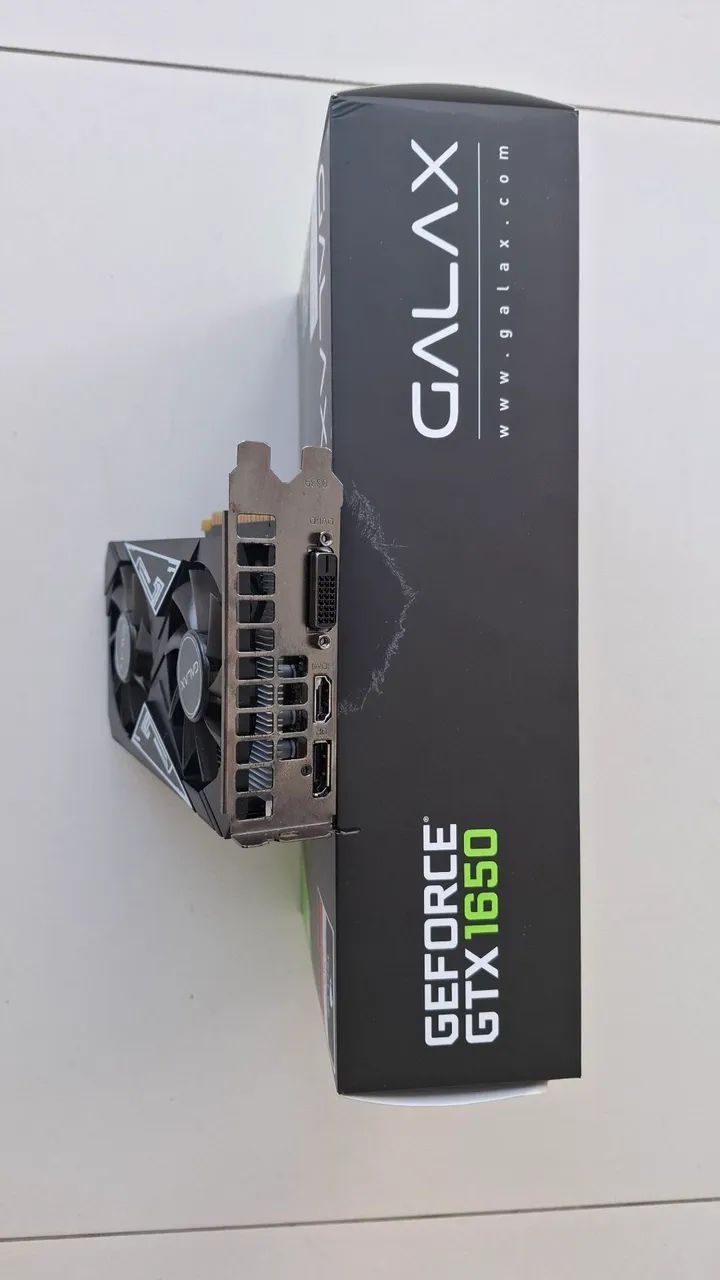 Placa de vídeo GEFORCE GTX 1650 EX PLUS GALAX - Foto 3