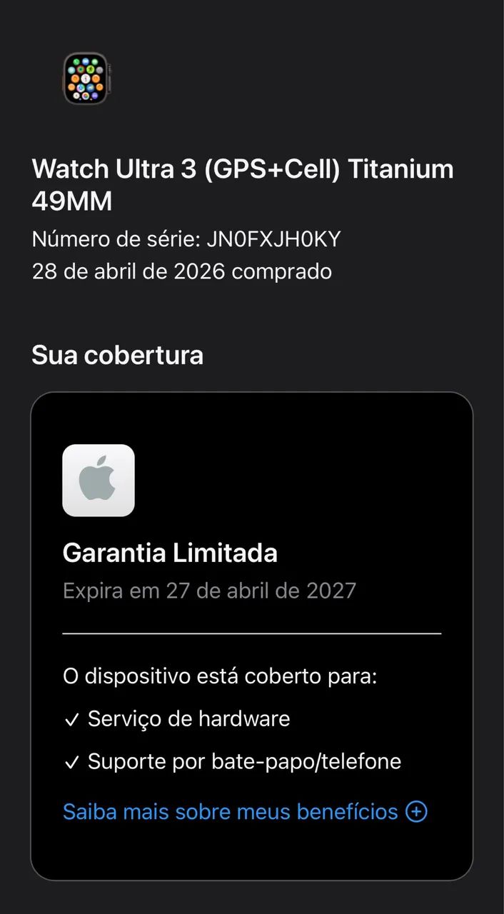 Apple Watch Ultra 3 49mm - Com garantia Apple  - Foto 5