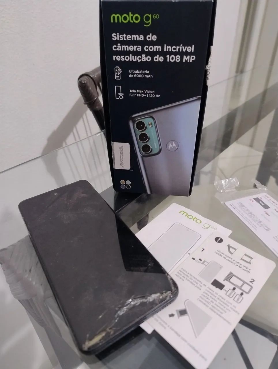 Motorola G60 pra conserto 