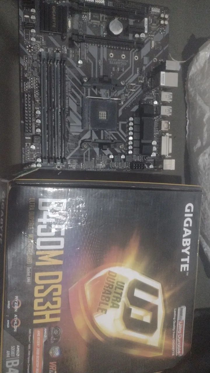 Vendo placa mãe am4 para concerto 
