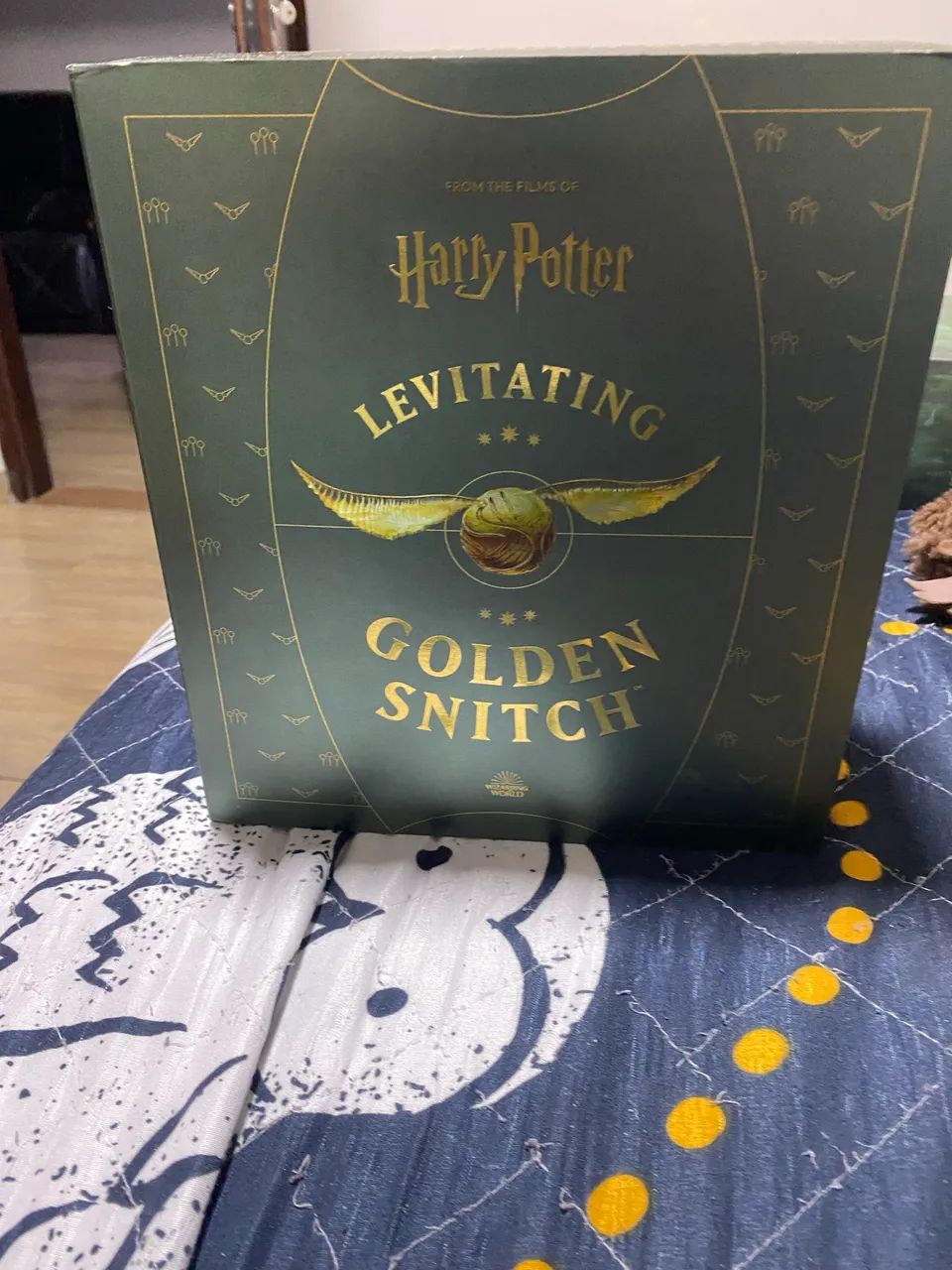 Pomo de ouro levitação Harry Potter