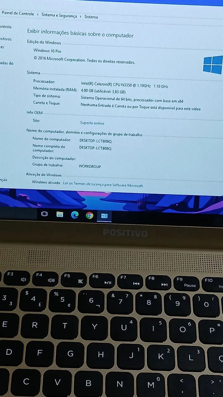 Notebook Zerado / 4GB RAM - Foto 4