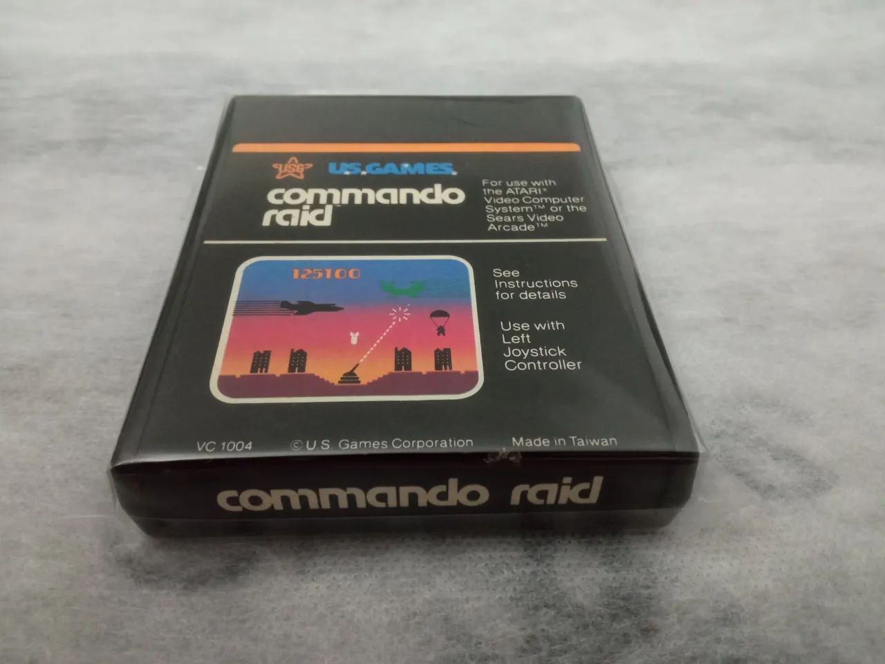 Cartucho Atari 2600 Commando Raid