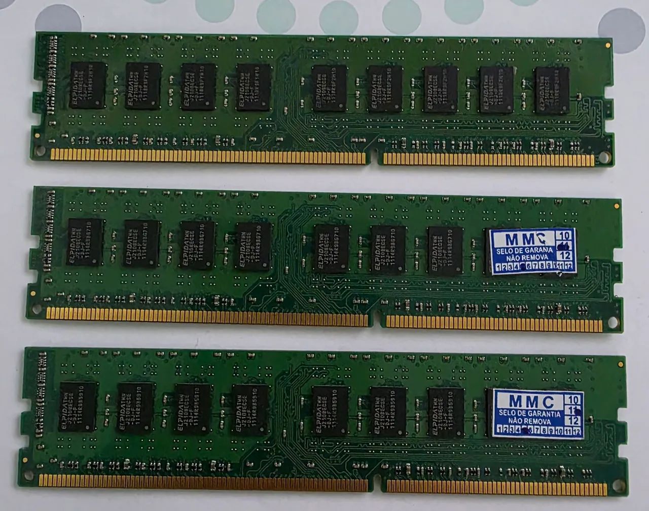 Kit Memoria Kingston 3x4GB ECC - KVR1333D3E9S/4G - Foto 2