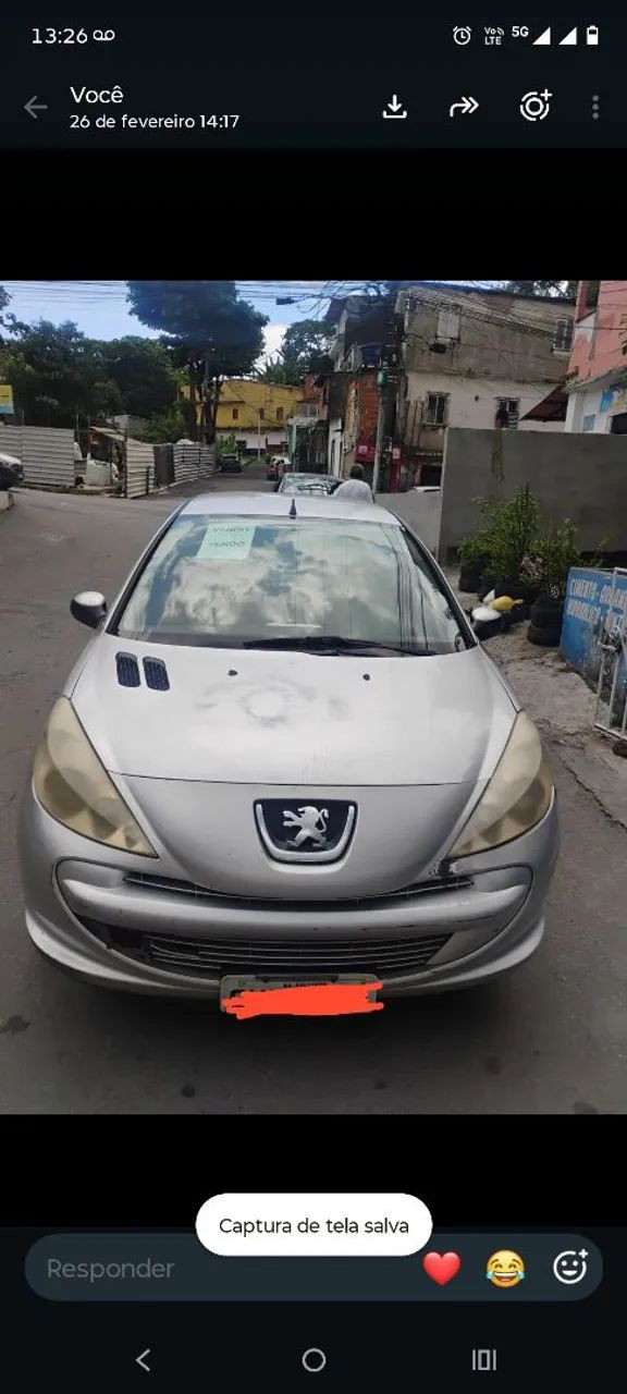 Peugeot 207 207 XR 1.4 FLEX 8V 5P 2013
