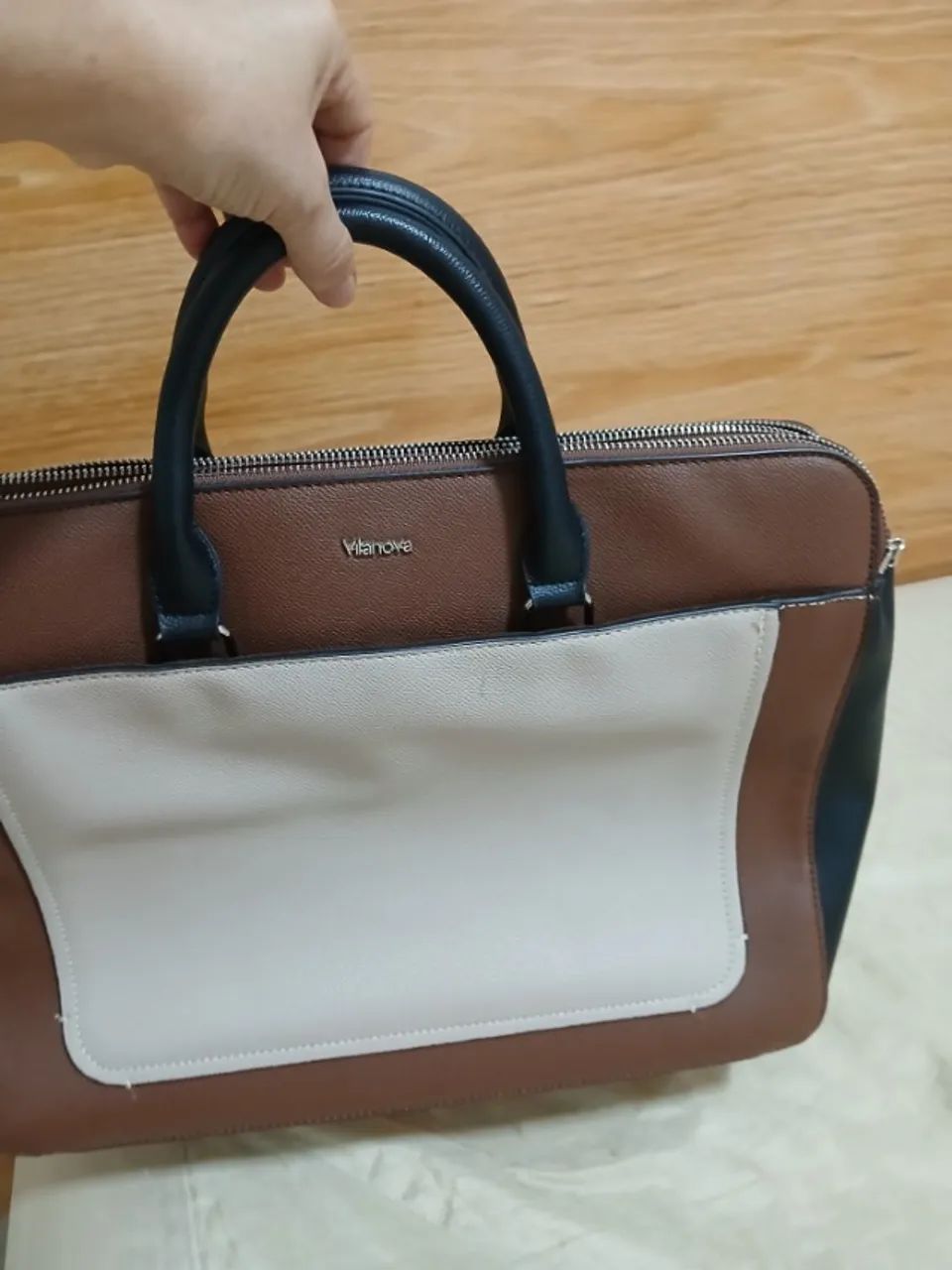 bolsa para notebook de couro 