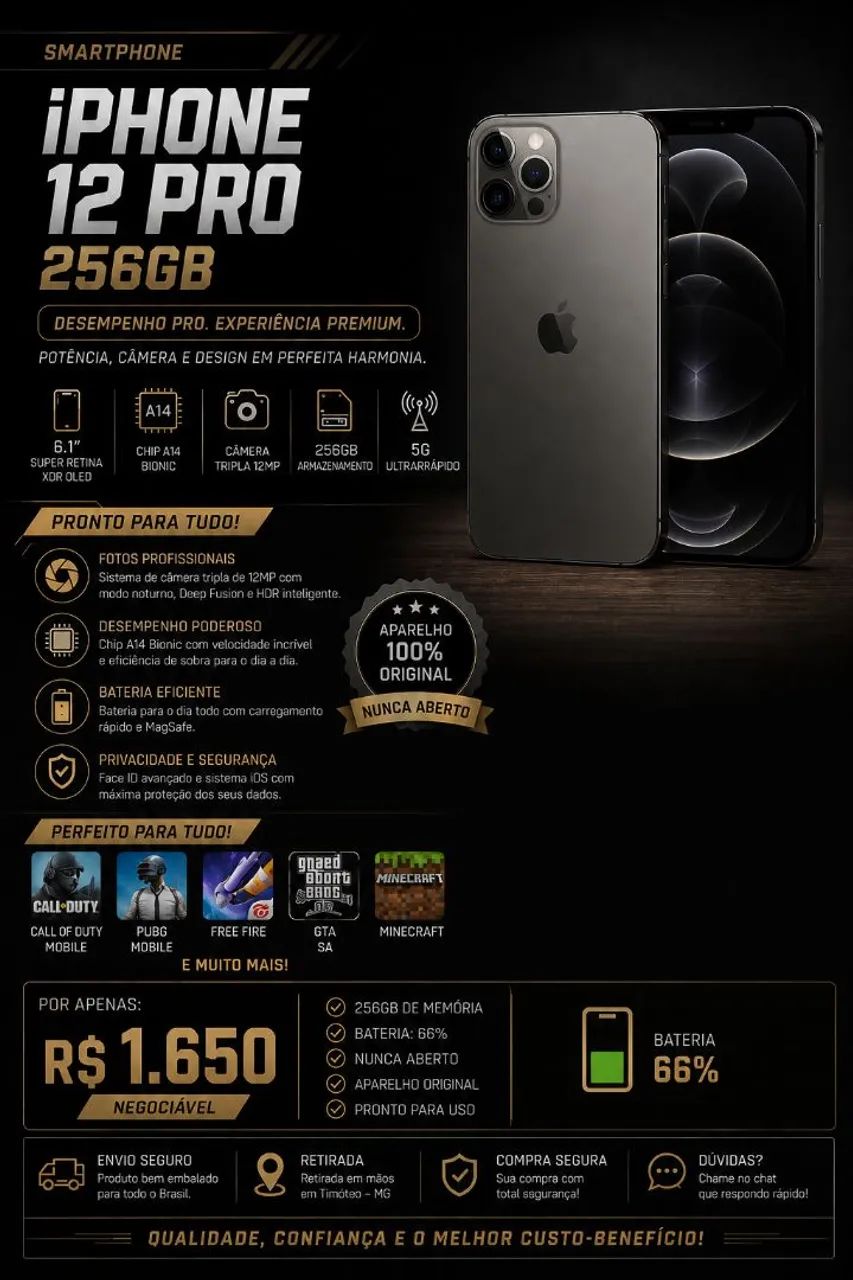 iPhone 12 pro 256gb