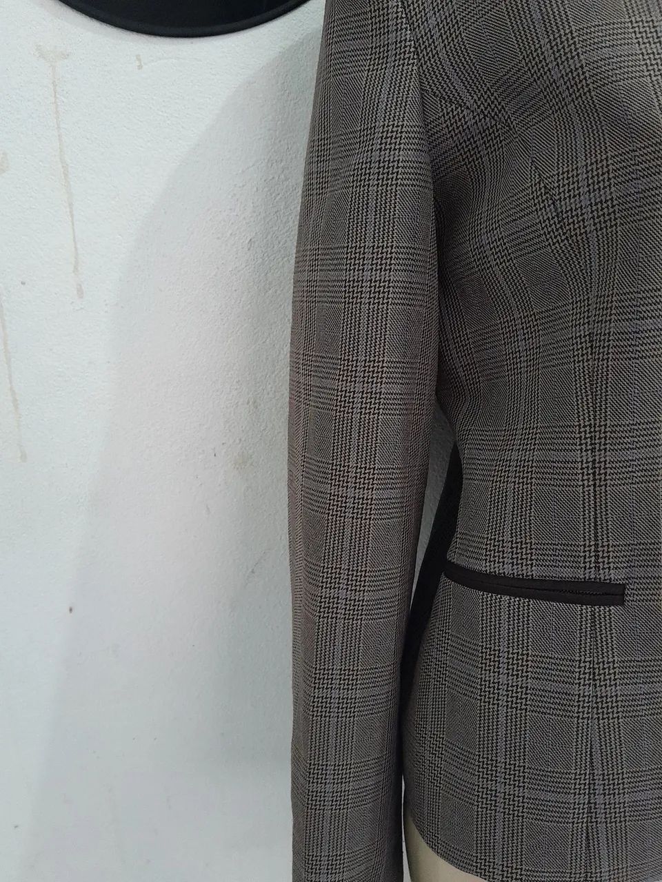 Blazer forrado com colar Retrô  - Foto 3