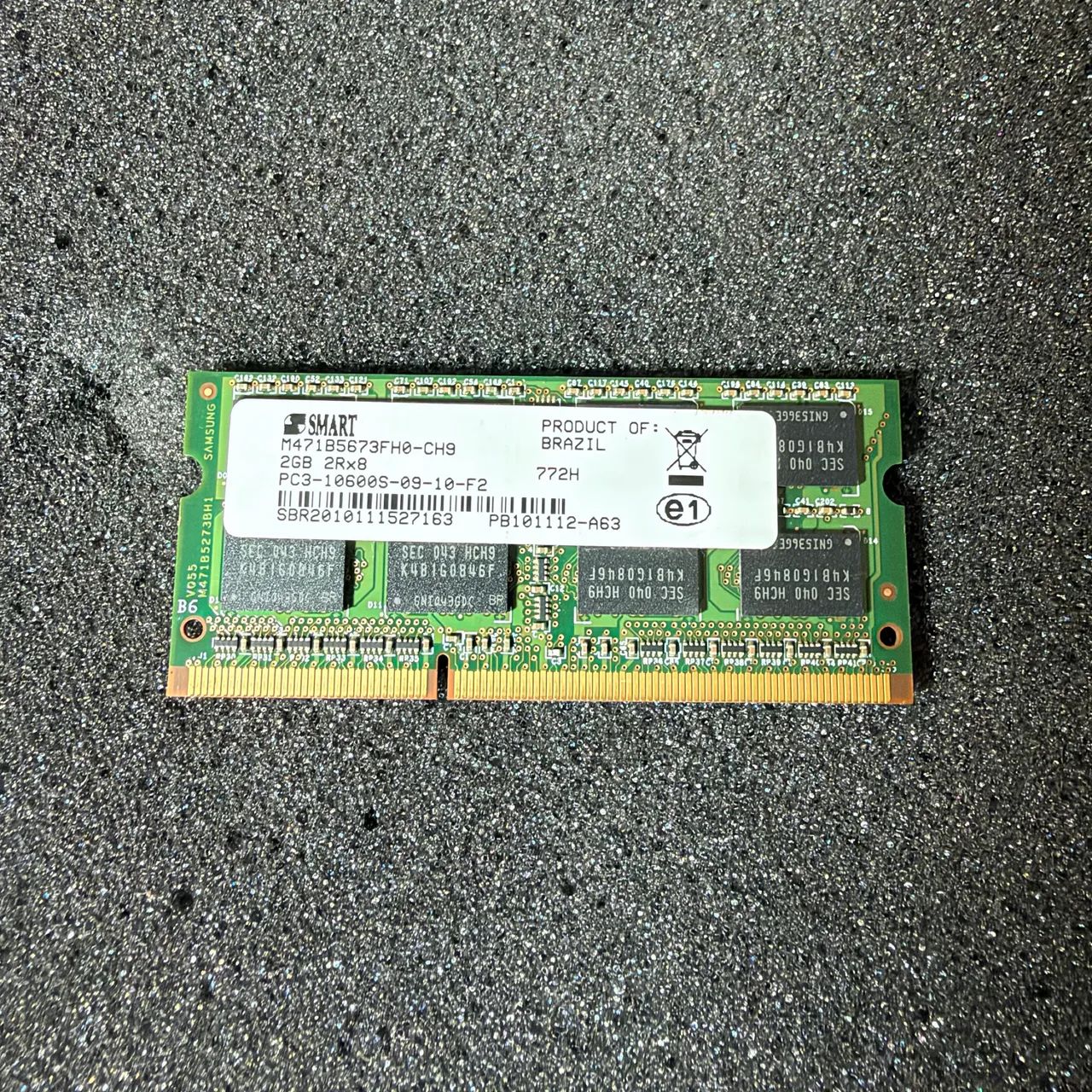 Memória RAM Smart 2GB DDR3 1066MHz 