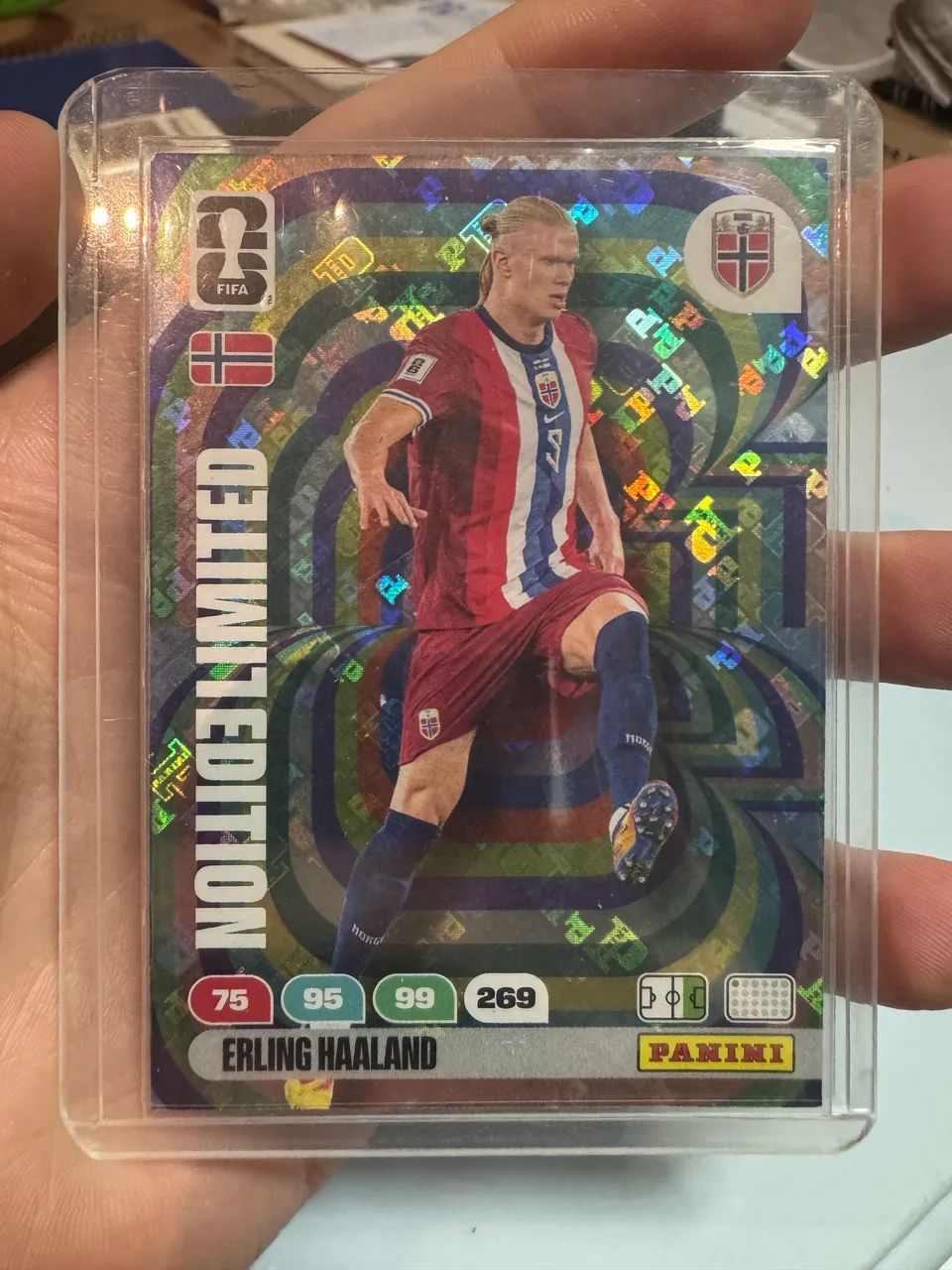 Card adrenalyn XL, Haaland, Limited Edition 