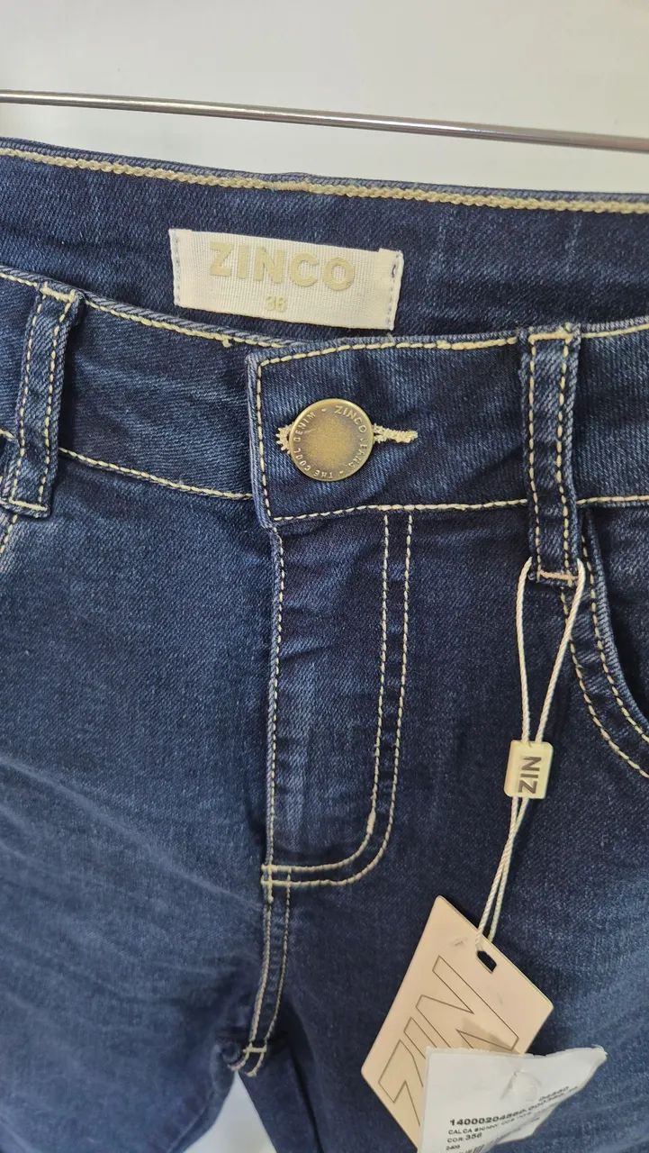 Calça Jeans Feminino Zinco - Foto 2